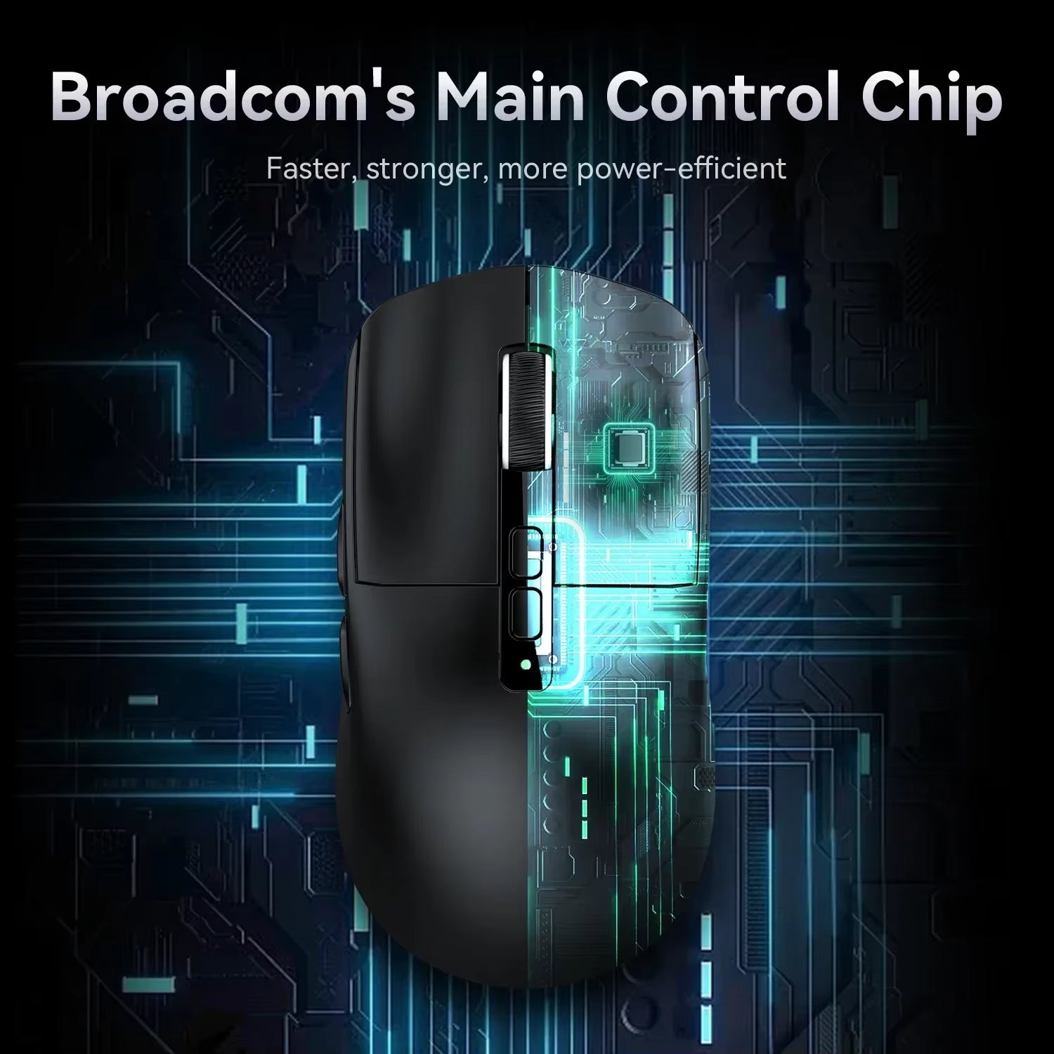 X6 PAW3395 Bluetooth Mouse,Tri-Mode Connection,Rgb Touch Magnetic Charging Base,Macro Gaming Mouse