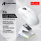 X6 PAW3395 Bluetooth Mouse,Tri-Mode Connection,Rgb Touch Magnetic Charging Base,Macro Gaming Mouse